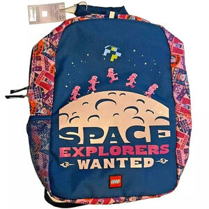 NEW Lego Space Explorers Kids 16” School / Travel Backpack